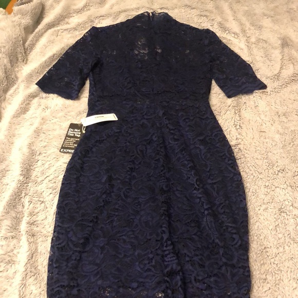 Blue Express Dress - Picture 7 of 10